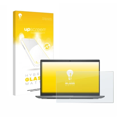 Vorderseite einer Produktverpackung mit dem Markenlogo upscreen. Daneben ist das Gerät Dell Latitude 5540 mit dem zugehörigen 