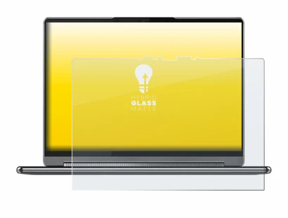 Abbildung des Geräts Lenovo Yoga 9i Gen 9 2-in-1 14" mit einer Vielzahl des Displayschutzes.