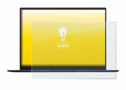 Abbildung des Geräts ASUS ZenBook 14 OLED UX3405 Non-Touch mit einer Vielzahl des Displayschutzes.