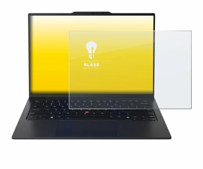 Abbildung des Geräts Lenovo ThinkPad X1 Carbon Gen 12 14" mit einer Vielzahl des Displayschutzes.