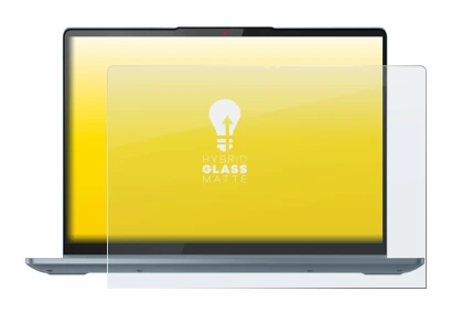Abbildung des Geräts Lenovo IdeaPad 5i 2-in-1 Gen 9 14" mit einer Vielzahl des Displayschutzes.
