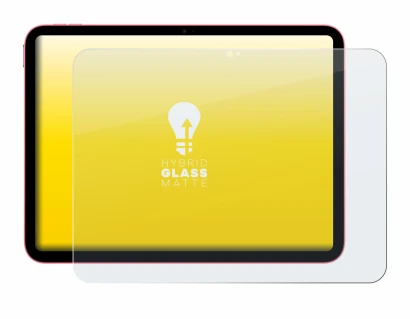 Abbildung des Geräts Apple iPad 10.9" 2022 (10. Gen.) mit einer Vielzahl des Displayschutzes.