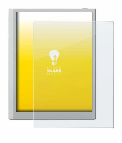 Abbildung des Geräts Boox Go 10.3 mit einer Vielzahl des Displayschutzes.