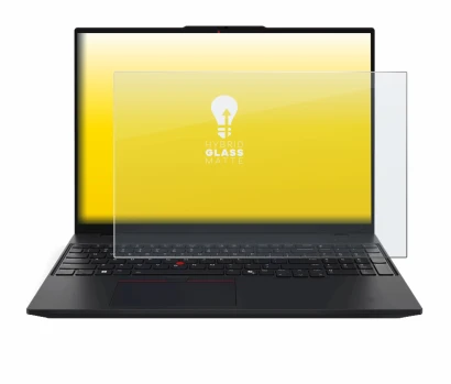 Abbildung des Geräts Lenovo ThinkPad L16 Gen 1 mit einer Vielzahl des Displayschutzes.