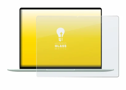 Abbildung des Geräts Huawei MateBook 14 2024 mit einer Vielzahl des Displayschutzes.