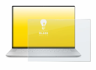 Abbildung des Geräts Dell XPS 16 9640 mit einer Vielzahl des Displayschutzes.