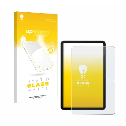 Vorderseite einer Produktverpackung mit dem Markenlogo upscreen. Daneben ist das Gerät Blackview MEGA 2 mit dem zugehörigen Di