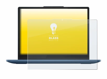 Abbildung des Geräts Lenovo IdeaPad Flex 3i Chromebook 12" mit einer Vielzahl des Displayschutzes.