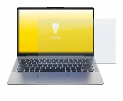 Abbildung des Geräts Lenovo IdeaPad 5 14ALC05 mit einer Vielzahl des Displayschutzes.