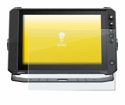 Abbildung des Geräts Lowrance Elite FS 10 mit einer Vielzahl des Displayschutzes.