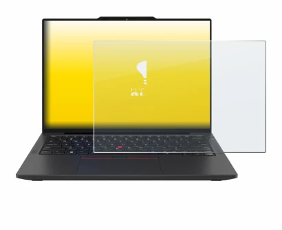 Abbildung des Geräts Lenovo ThinkPad X13 Gen 6 mit einer Vielzahl des Displayschutzes.
