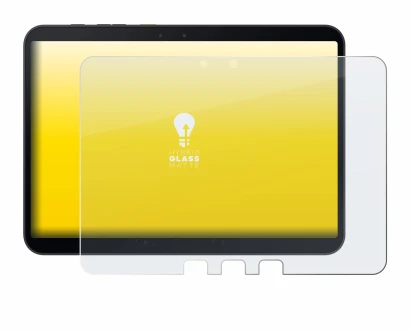 Abbildung des Geräts Samsung Galaxy Tab Active 5 Pro mit einer Vielzahl des Displayschutzes.