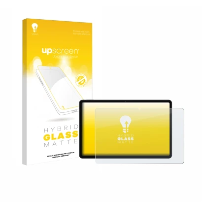 Vorderseite einer Produktverpackung mit dem Markenlogo upscreen. Daneben ist das Gerät Xiaomi Redmi Pad 2 mit dem zugehörigen 