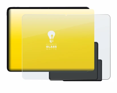 Abbildung des Geräts OnePlus Pad 3 mit einer Vielzahl des Displayschutzes.