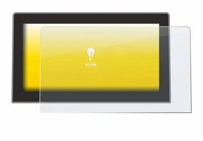 Abbildung des Geräts Volkswagen Golf MK8.5 12.9" mit einer Vielzahl des Displayschutzes.