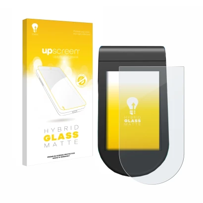 Vorderseite einer Produktverpackung mit dem Markenlogo upscreen. Daneben ist das Gerät SoFlow SO4 Pro MAX mit dem zugehörigen 