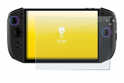 Abbildung des Geräts Lenovo Legion Go Gen 2 mit einer Vielzahl des Displayschutzes.