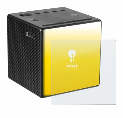 Abbildung des Geräts Sony ICF-C1 mit einer Vielzahl des Displayschutzes.