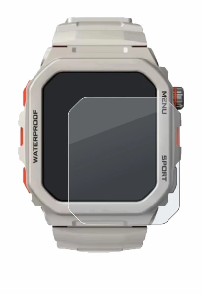 Abbildung des Geräts Rogbid Tank G2 mit einer Vielzahl des Displayschutzes.