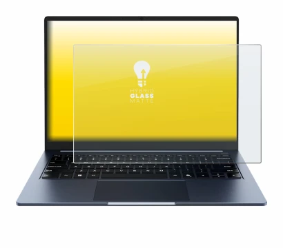 Abbildung des Geräts Chuwi CoreBook Air 14" mit einer Vielzahl des Displayschutzes.