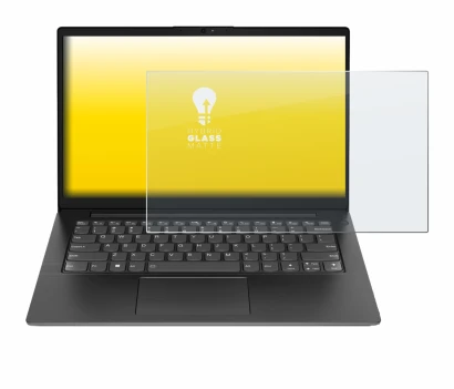 Abbildung des Geräts Lenovo V14 Gen 5 mit einer Vielzahl des Displayschutzes.