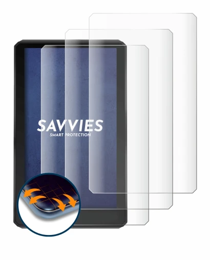 Abbildung des Geräts Garmin zumo XT mit einer Vielzahl des Displayschutzes.