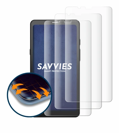 Abbildung des Geräts Boox Palma mit einer Vielzahl des Displayschutzes.