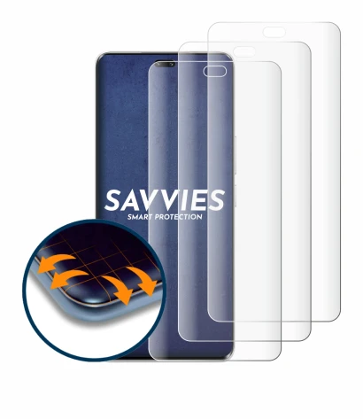 Abbildung des Geräts Honor 200 Pro mit einer Vielzahl des Displayschutzes.