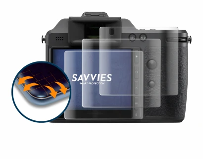 Abbildung des Geräts Hasselblad X2D II 100C mit einer Vielzahl des Displayschutzes.