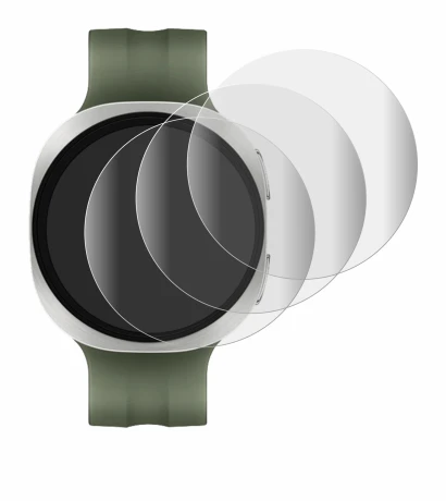 Abbildung des Geräts Samsung Galaxy Watch 9 (40 mm) mit einer Vielzahl des Displayschutzes.