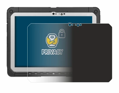 Abbildung des Geräts Panasonic Toughbook CF-20 MK2 mit einer Vielzahl des Displayschutzes.