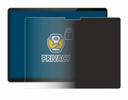 Abbildung des Geräts Microsoft Surface Pro 11 mit einer Vielzahl des Displayschutzes.