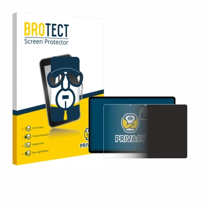 Vorderseite einer Produktverpackung mit dem Markenlogo BROTECT. Daneben ist das Gerät OnePlus Pad Lite mit dem zugehörigen Dis