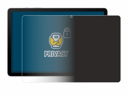 Abbildung des Geräts Samsung Galaxy Tab S10 Lite mit einer Vielzahl des Displayschutzes.