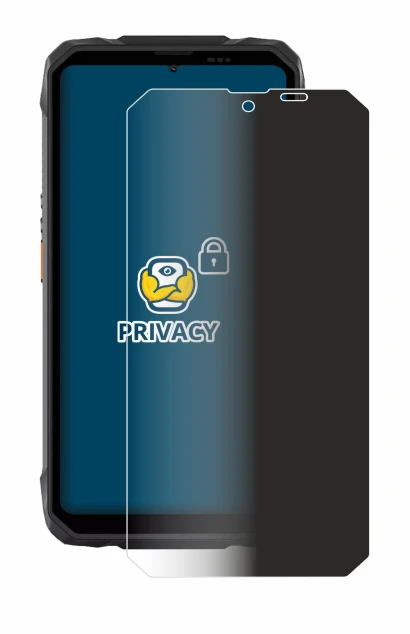 Abbildung des Geräts Blackview Rock 1 mit einer Vielzahl des Displayschutzes.