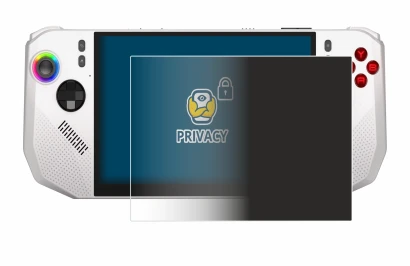 Abbildung des Geräts MSI Claw A8 BZ2EM mit einer Vielzahl des Displayschutzes.