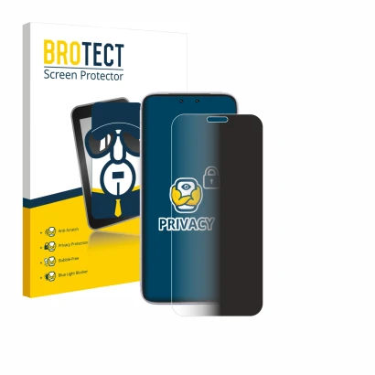 Vorderseite einer Produktverpackung mit dem Markenlogo BROTECT. Daneben ist das Gerät Honor Magic 8 RSR Porsche Design mit dem