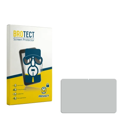 Vorderseite einer Produktverpackung mit dem Markenlogo BROTECT. Daneben ist der zugehörige Displayschutz.