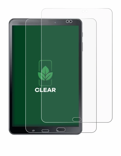 Abbildung des Geräts Samsung Galaxy Tab A 10.1 2016 SM-T585 mit einer Vielzahl des Displayschutzes.