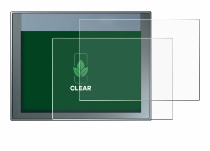 Abbildung des Geräts Siemens Simatic HMI KTP 700 Basic mit einer Vielzahl des Displayschutzes.