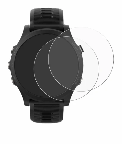 Abbildung des Geräts Garmin Forerunner 935 mit einer Vielzahl des Displayschutzes.