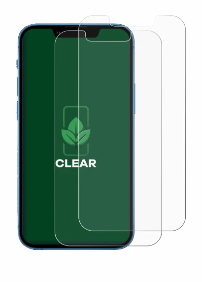 Abbildung des Geräts Apple iPhone 13 mini mit einer Vielzahl des Displayschutzes.