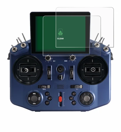 Abbildung des Geräts FrSky Tandem X20S mit einer Vielzahl des Displayschutzes.