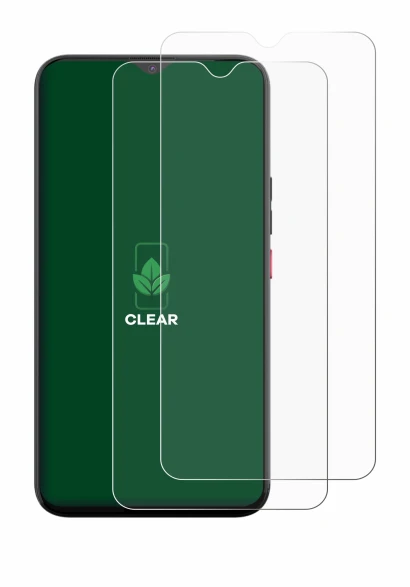 Abbildung des Geräts Gigaset GS5 mit einer Vielzahl des Displayschutzes.