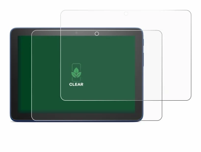 Abbildung des Geräts Amazon Fire HD 8 2022 mit einer Vielzahl des Displayschutzes.