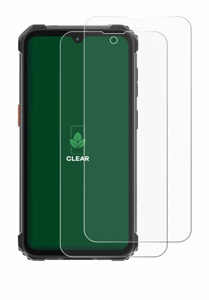 Abbildung des Geräts Blackview BV5300 Pro (2023) mit einer Vielzahl des Displayschutzes.