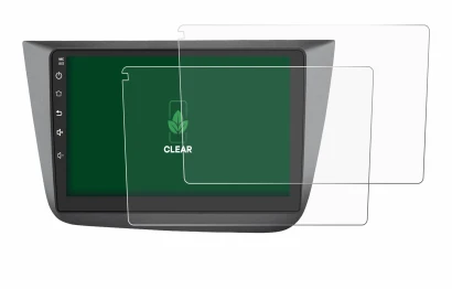 Abbildung des Geräts Topway Android CarPlay (9") mit einer Vielzahl des Displayschutzes.