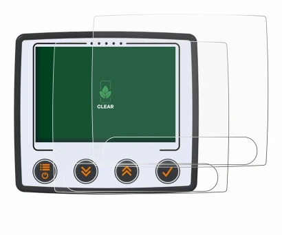 Abbildung des Geräts Skytraxx 5 Mini mit einer Vielzahl des Displayschutzes.