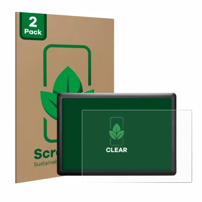 Vorderseite einer Produktverpackung mit dem Markenlogo ScreenLeaf. Daneben ist das Gerät Wacom One S CTL-472-S mit dem zugehör