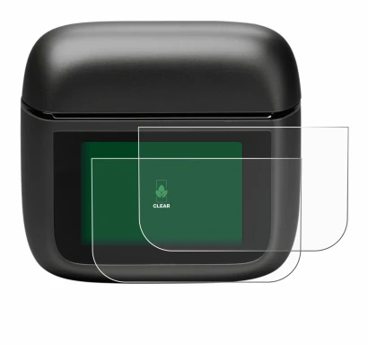 Abbildung des Geräts JBL Tour Pro 3 mit einer Vielzahl des Displayschutzes.